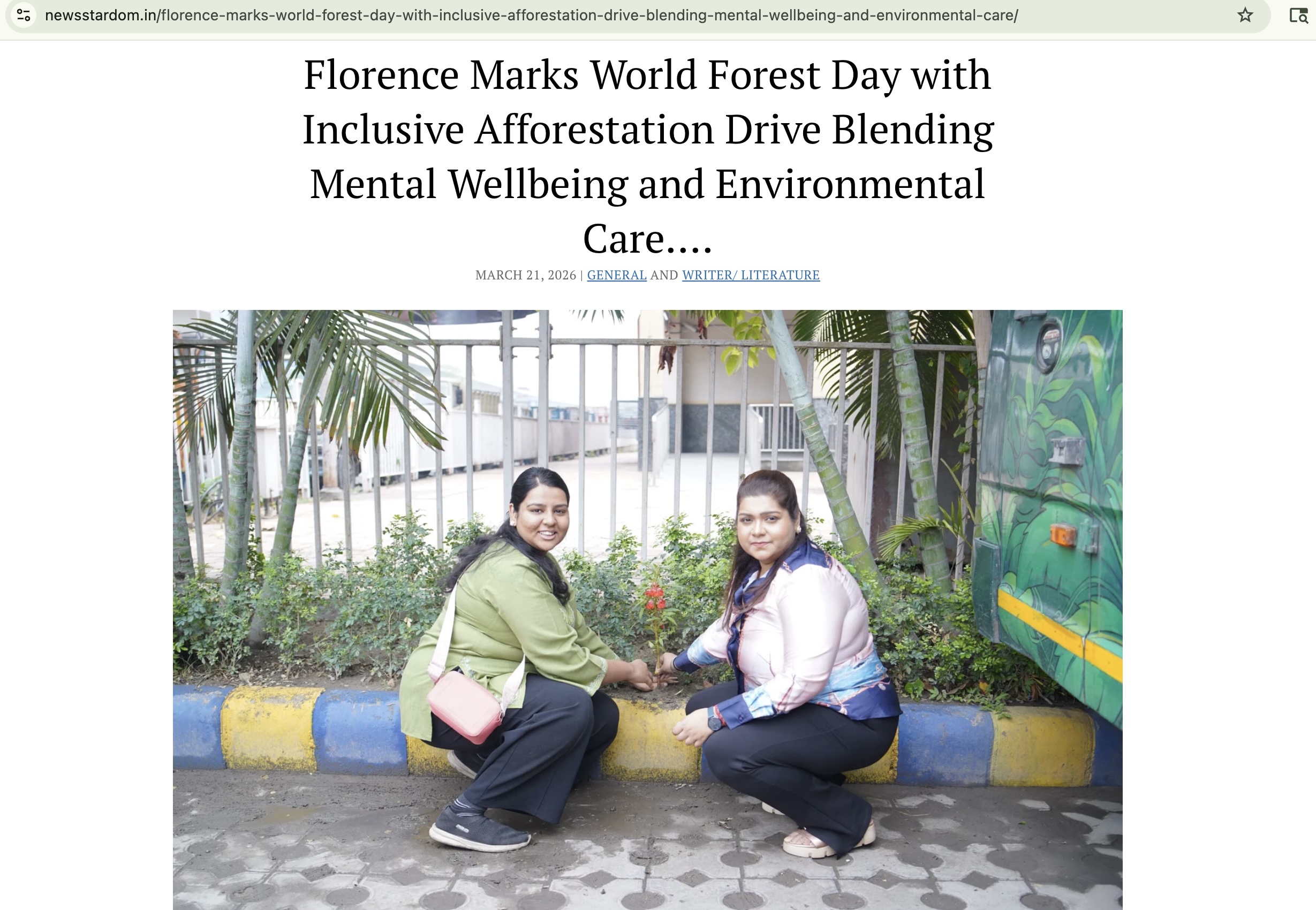 March Afforestation — Mar 2026 3